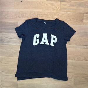 GAP Blue and White Short Sleeve Tee